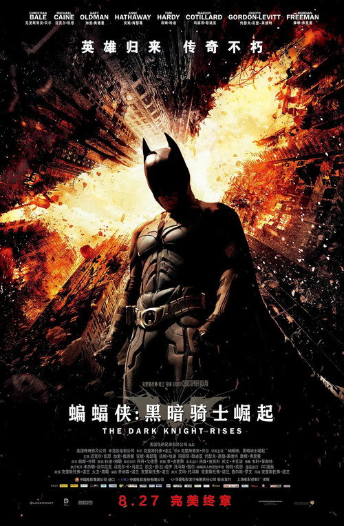 Poster · The Dark Knight Rises
